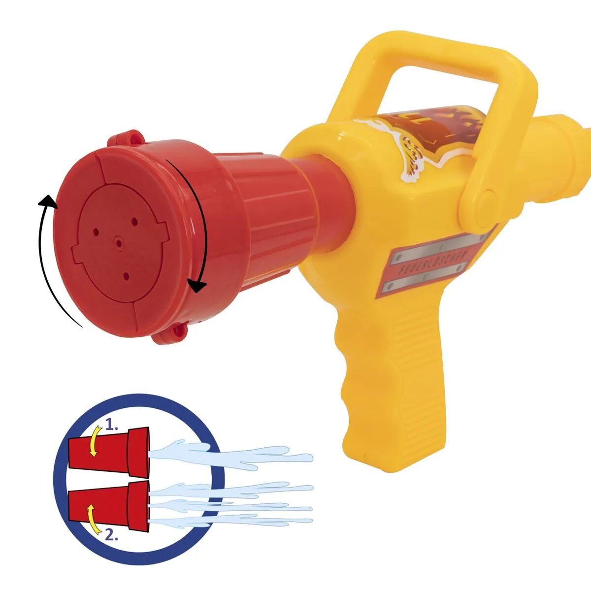 Idena Feuerwehr Wasserspritze mit Tank