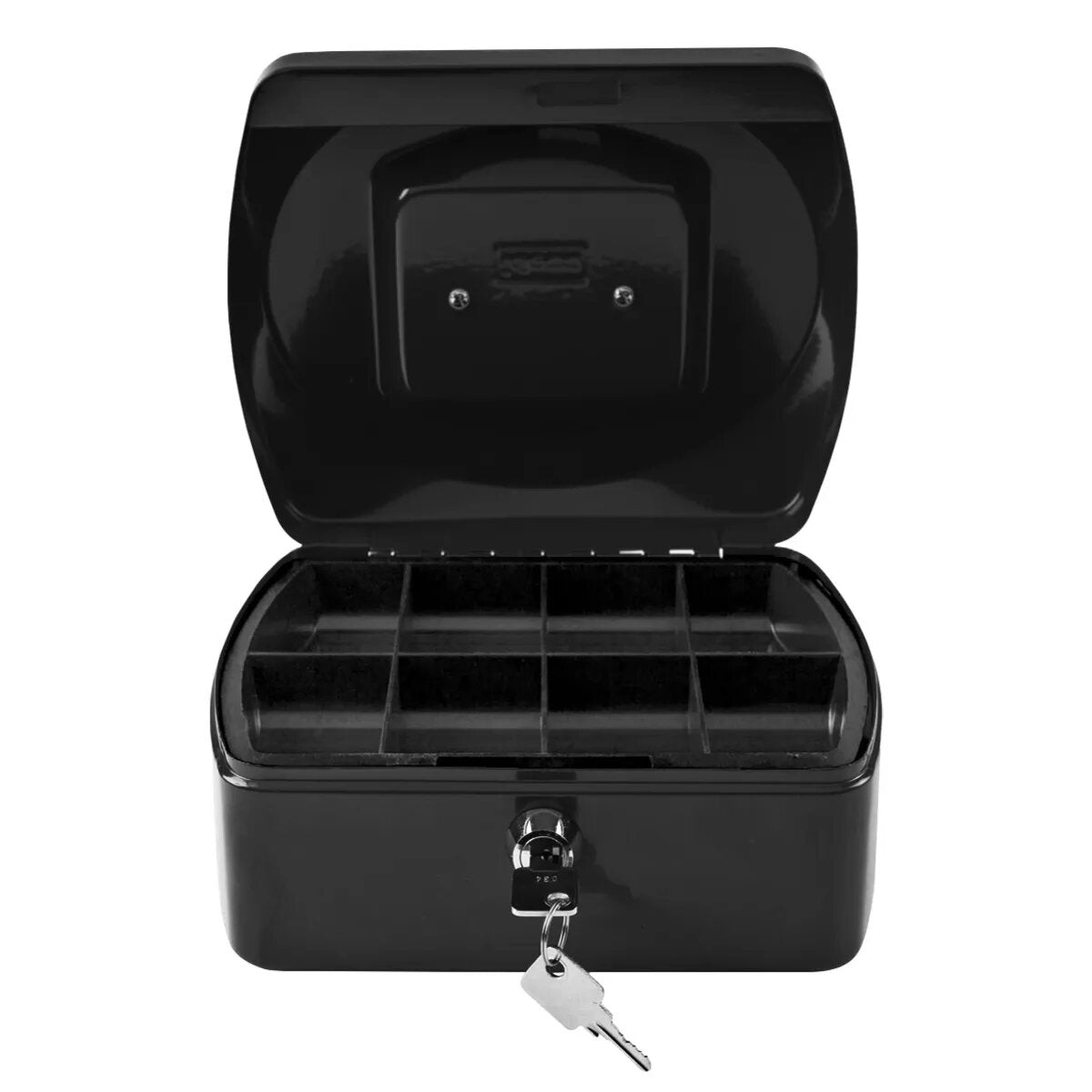 Idena Geldkassette 6", 155 x 120 x 90 mm, schwarz
