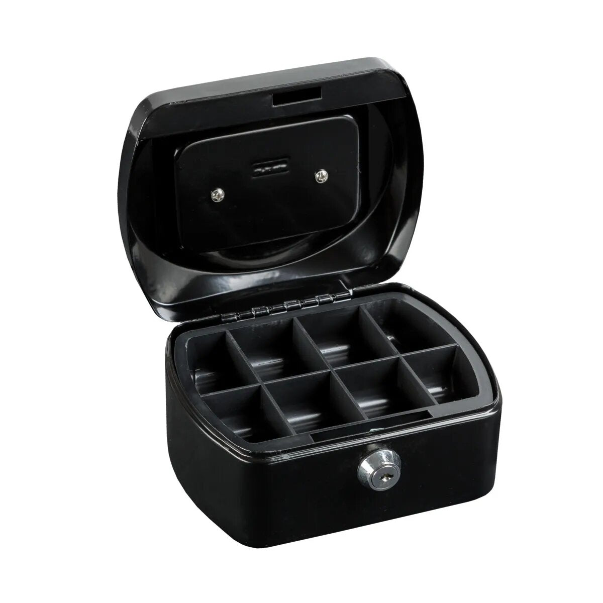 Idena Geldkassette 6", 155 x 120 x 90 mm, schwarz