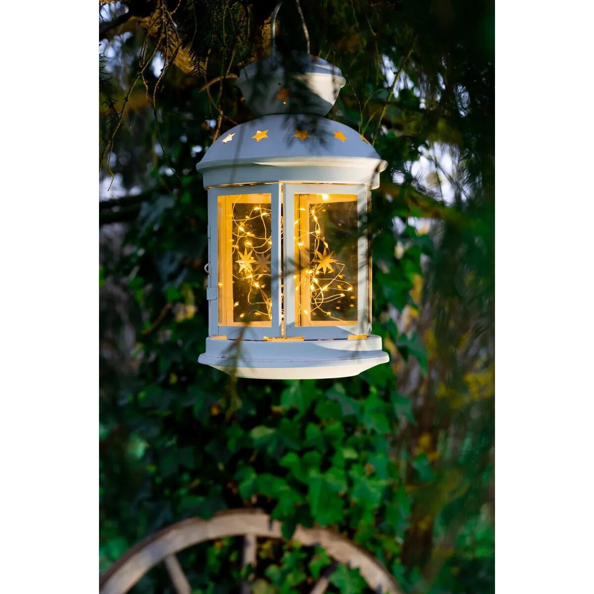 Idena LED Micro Lichterkette mit 100 LED in warm weiß, mit 6 Stunden Timer Funktion, ca. 10,2 m