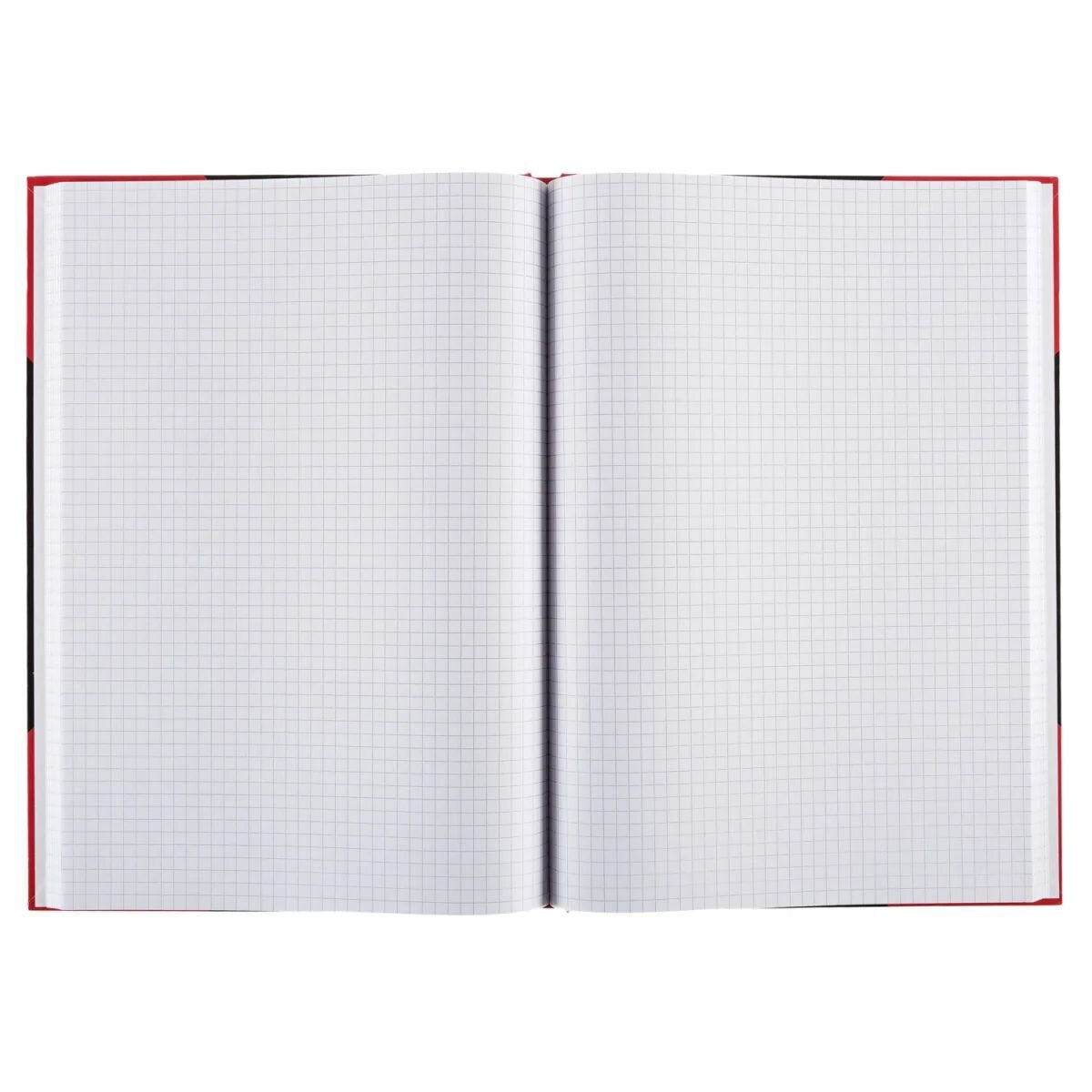 Idena Notizbuch - kariert, DIN A5, FSC® Mix, Hardcover, 70 g/m²