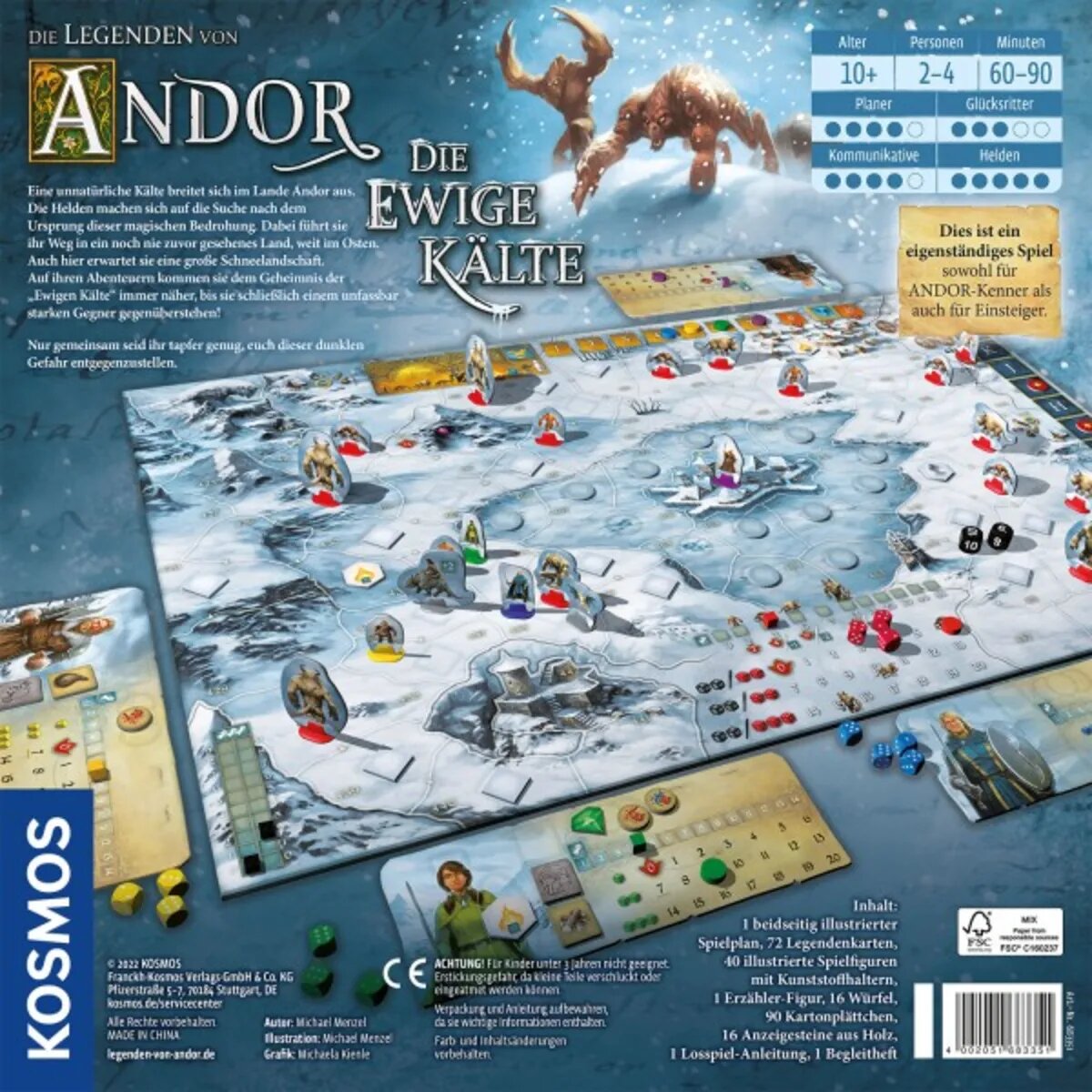KOSMOS Die Legenden von Andor - Die ewige Kälte