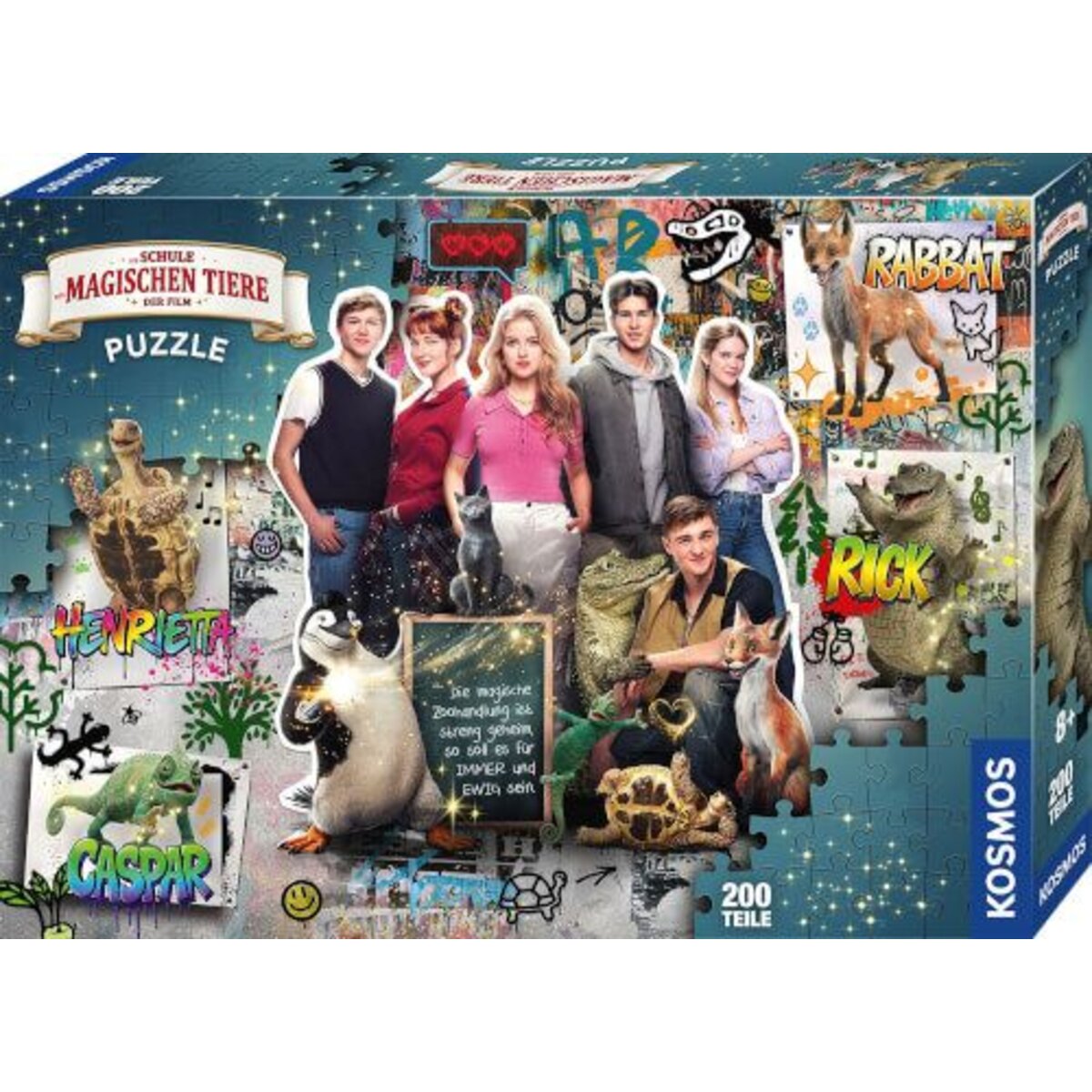 KOSMOS Die Schule der magischen Tiere Puzzle Film 200 Teile