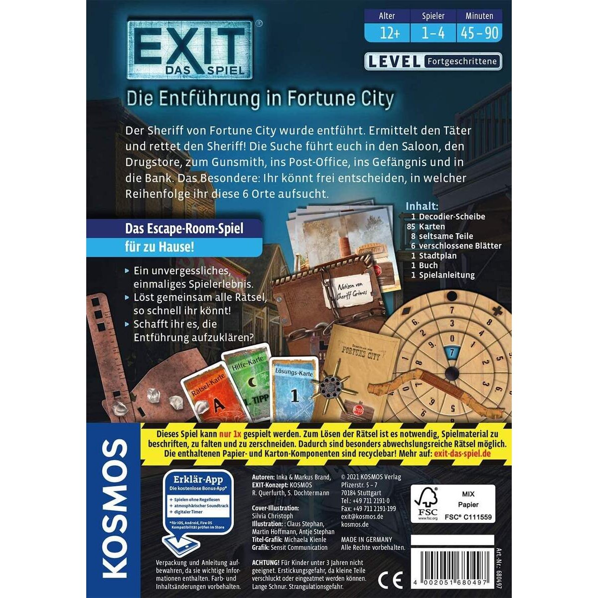 KOSMOS EXIT - Die Entfuehrung in Fortune Vity