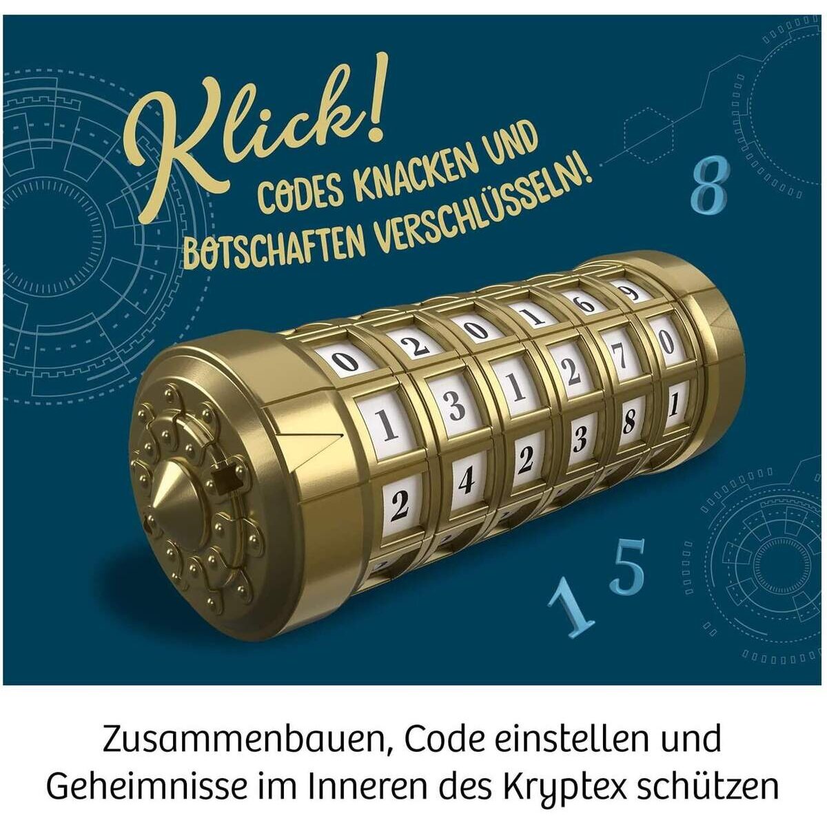 KOSMOS Geheim-Codes, Baue ein eigenes Zahlen-Geheimversteck