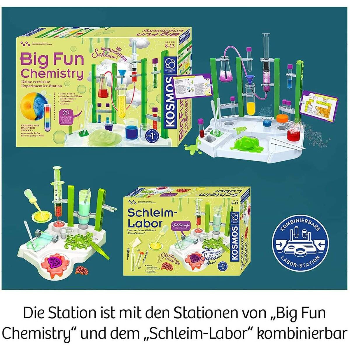 KOSMOS Kristall-Labor Experimentierkasten für Kinder