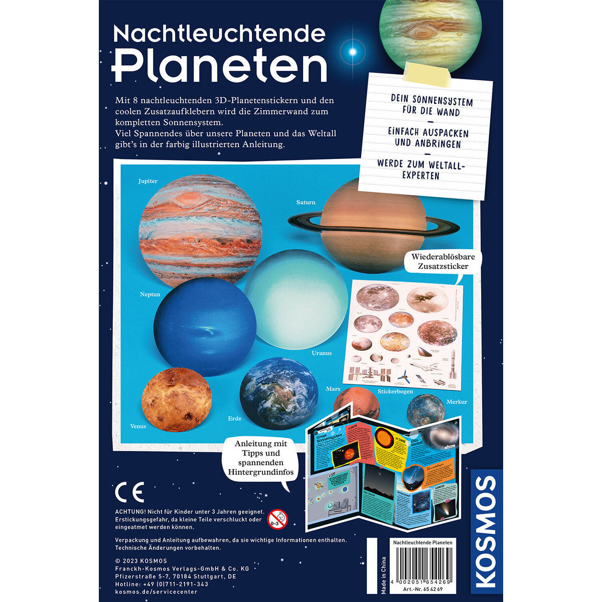 KOSMOS Nachtleuchtende Planeten