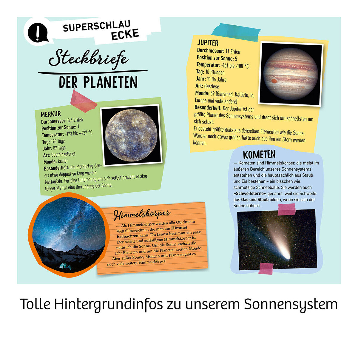 KOSMOS Nachtleuchtende Planeten