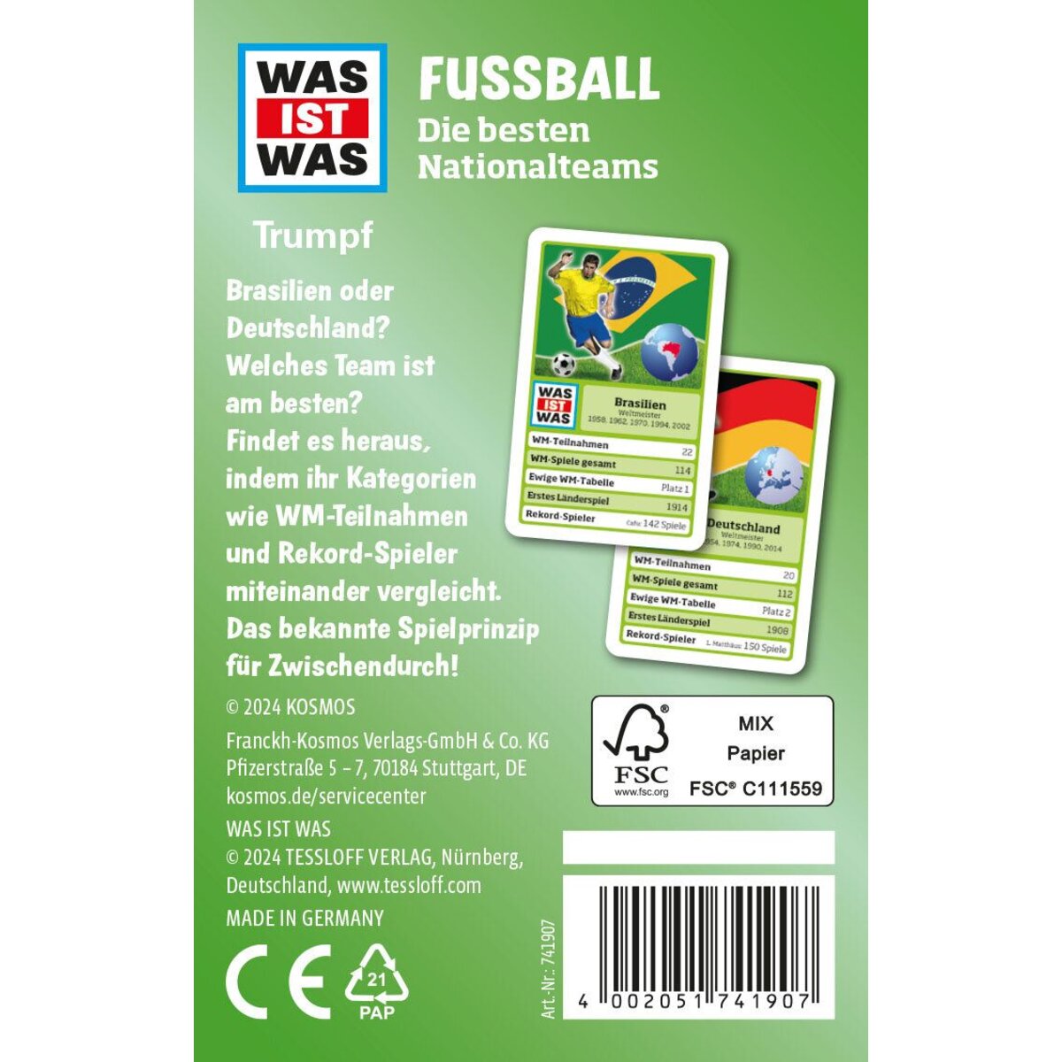 KOSMOS WAS IST WAS Trumpf - Fußball