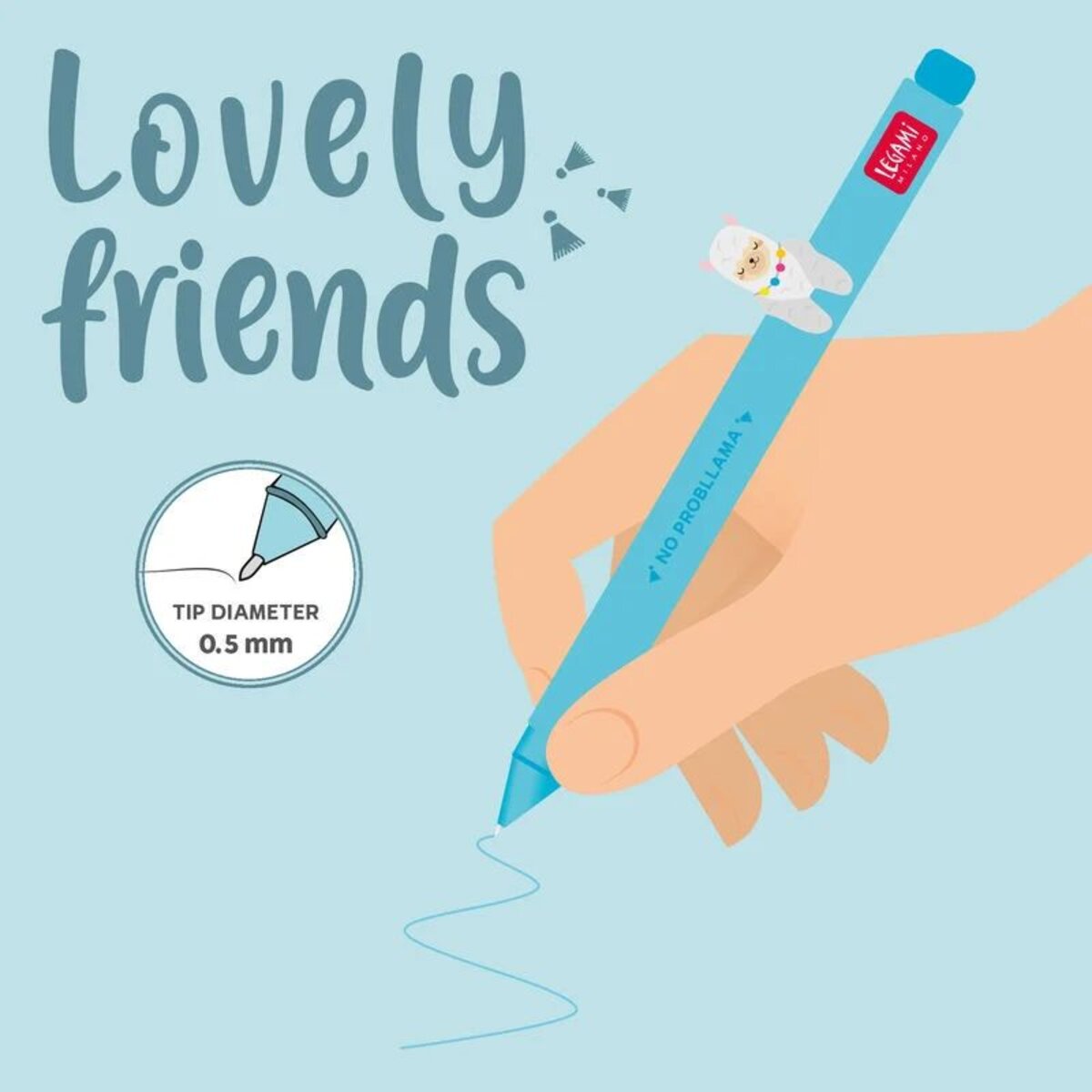Legami Gelstift Lovely Friends Llama