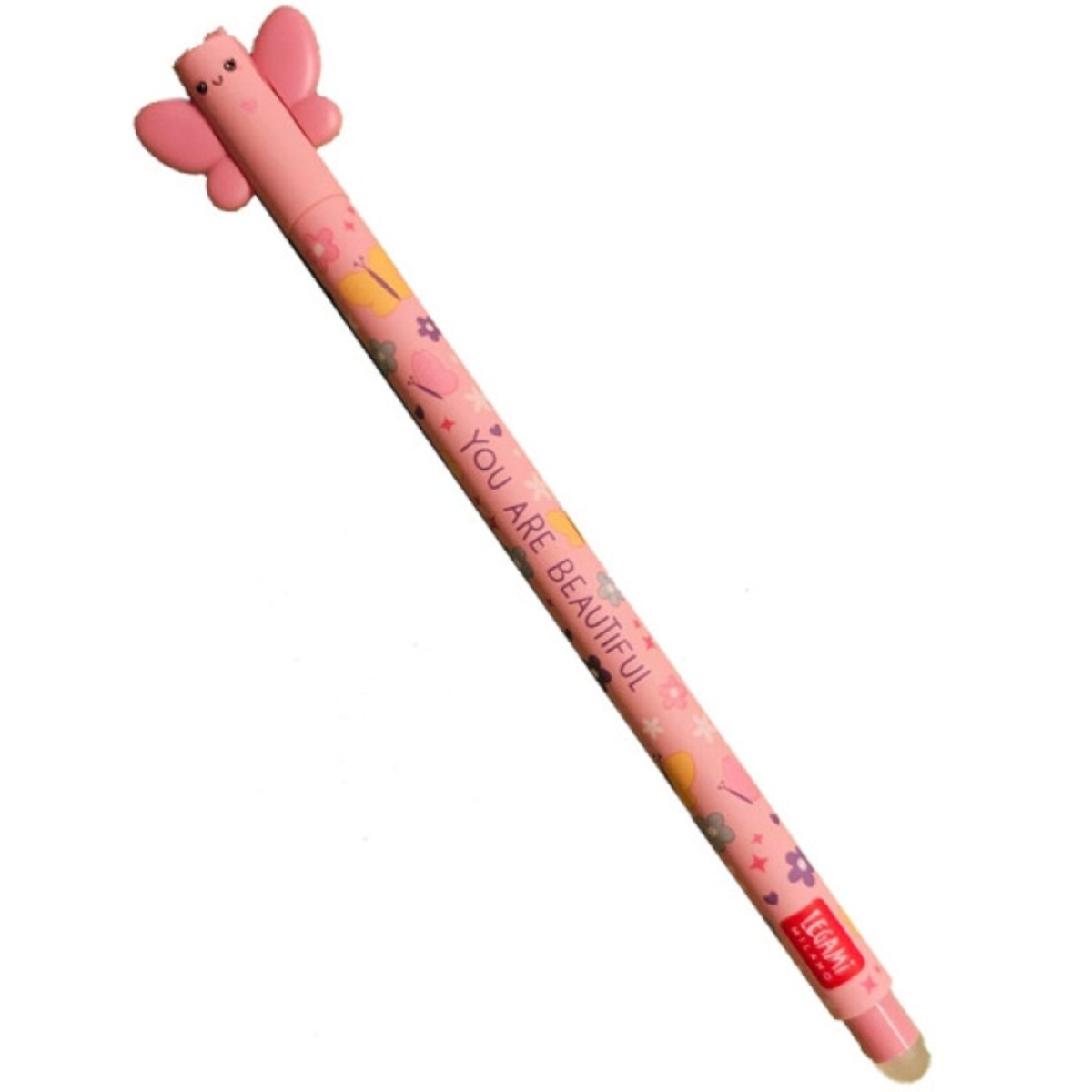 Legami löschbarer Gelstift Schmetterling rosa Tinte
