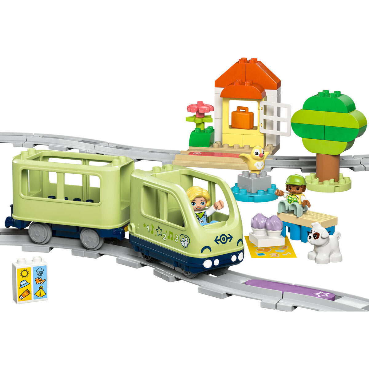LEGO® DUPLO® 10427 Town Interaktive Abenteuer-Eisenbahn