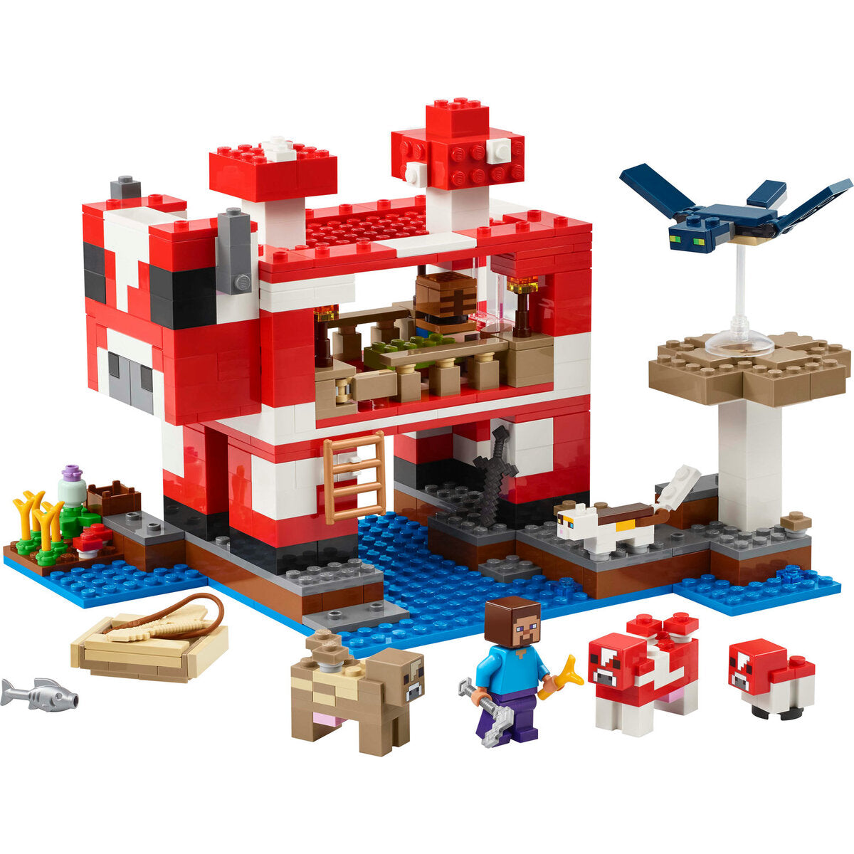 LEGO® Minecraft™ 21270 Das Pilzkuh-Haus