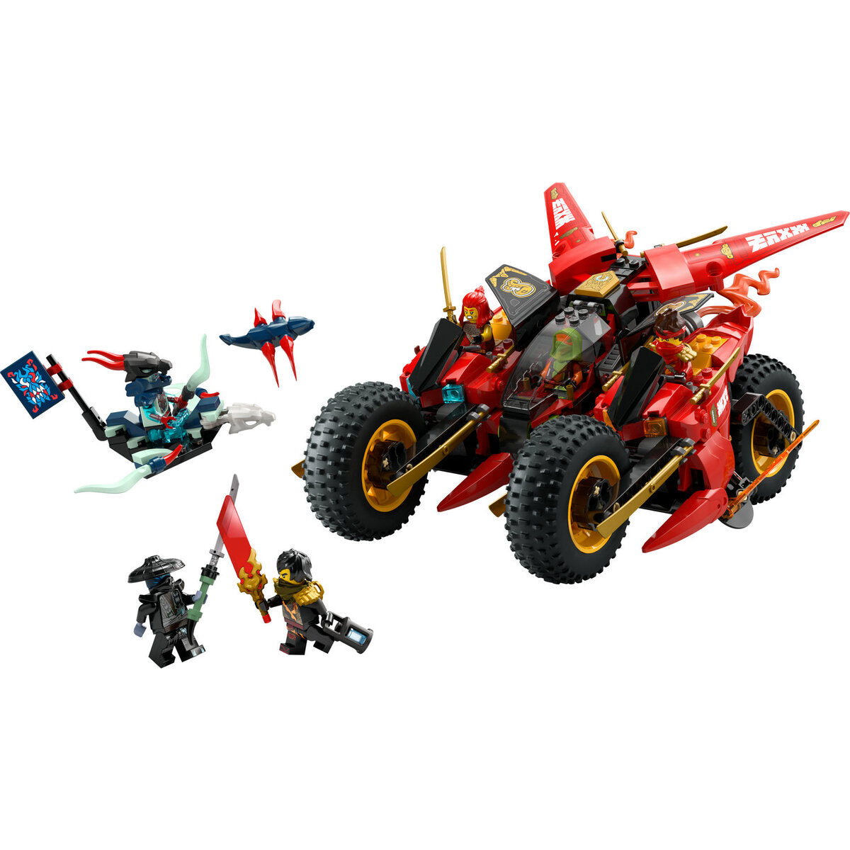 LEGO® NINJAGO® 71844 Ninja-Actionflitzer