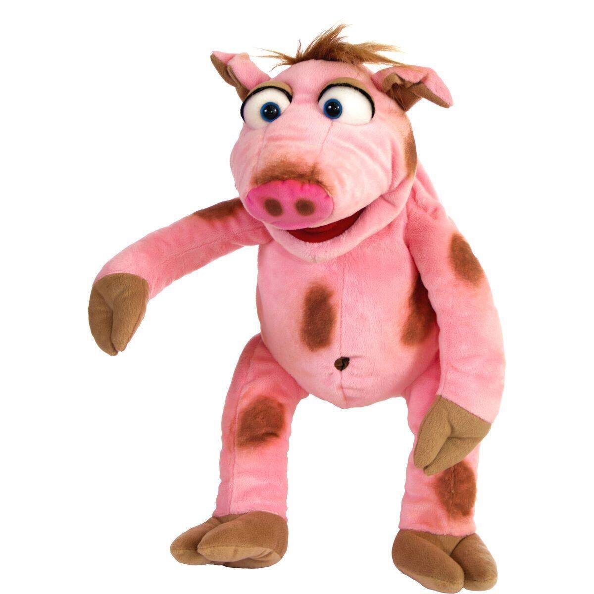 Living Puppets Handpuppe Stulle, das Schweinchen 47cm