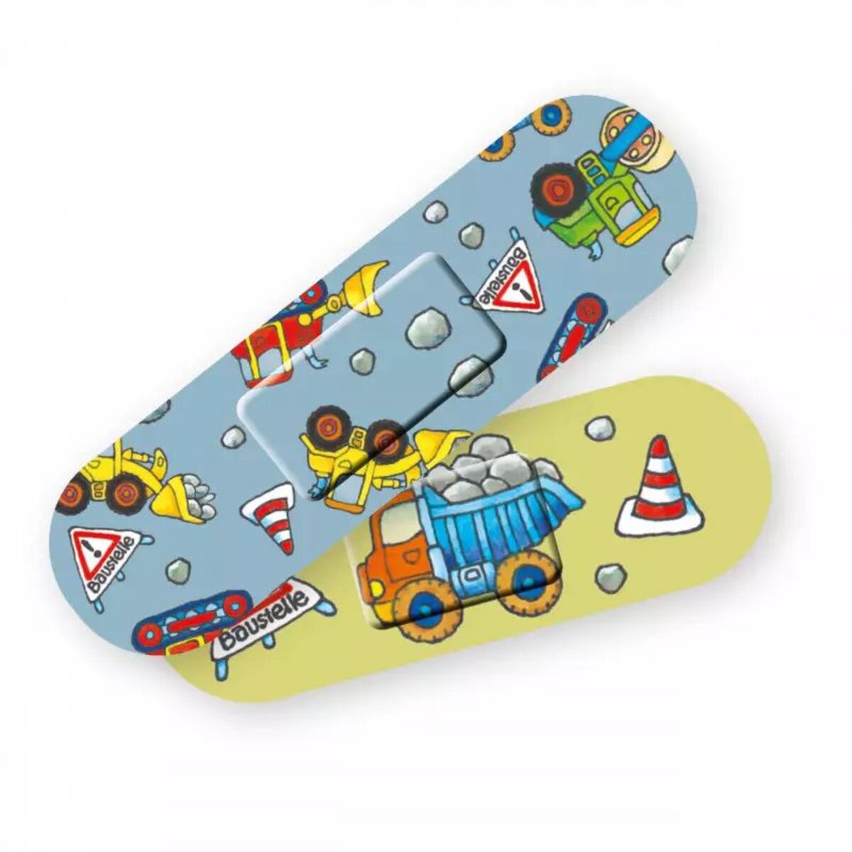 Lutz Mauder Pflasterbriefchen Baustellenfahrzeuge, 10er Packung