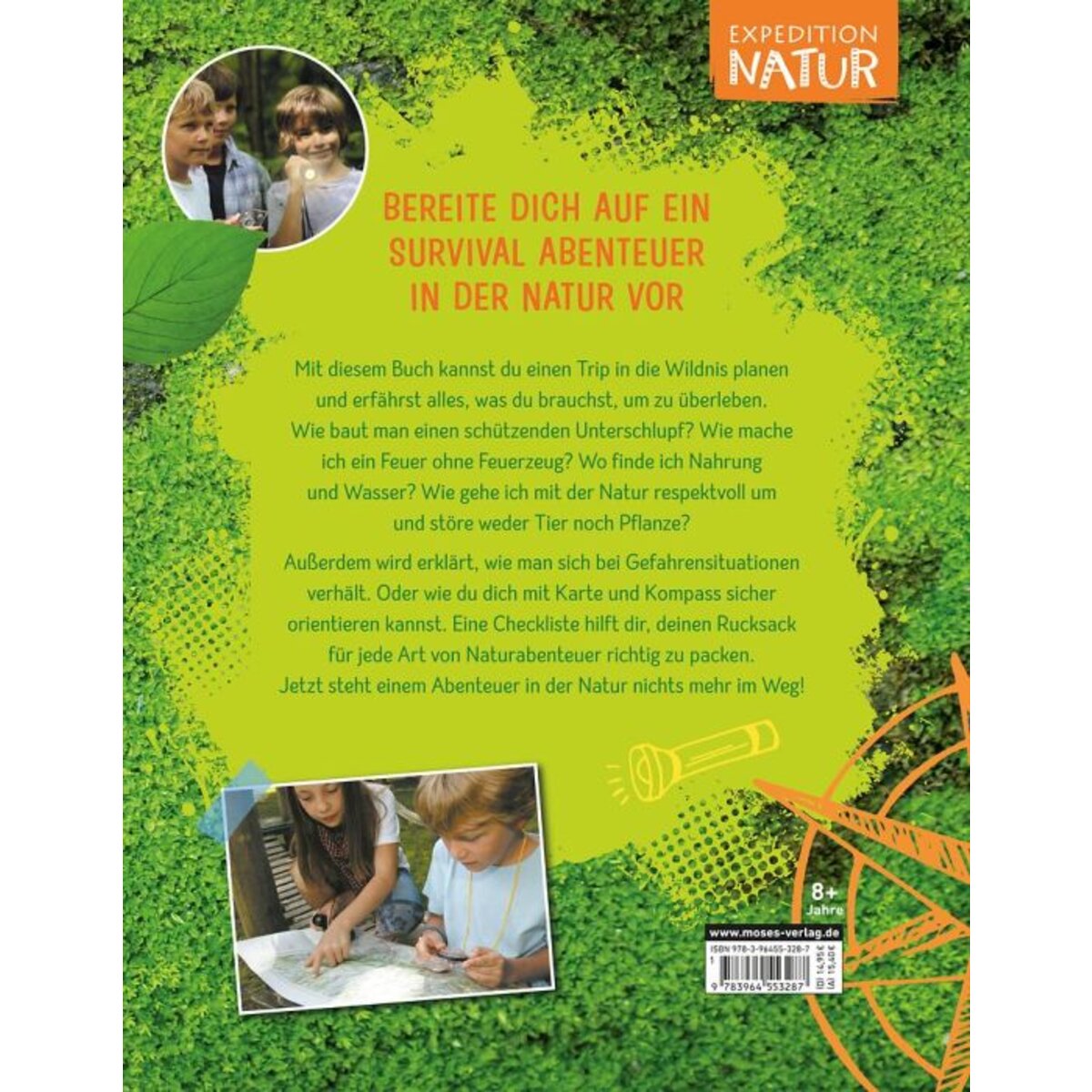 moses. Outdoor-Survival - Alles, was du zum Überleben in der Natur brauchst