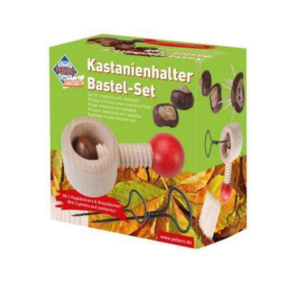 Pebaro Kastanienhalter Bastel-Set