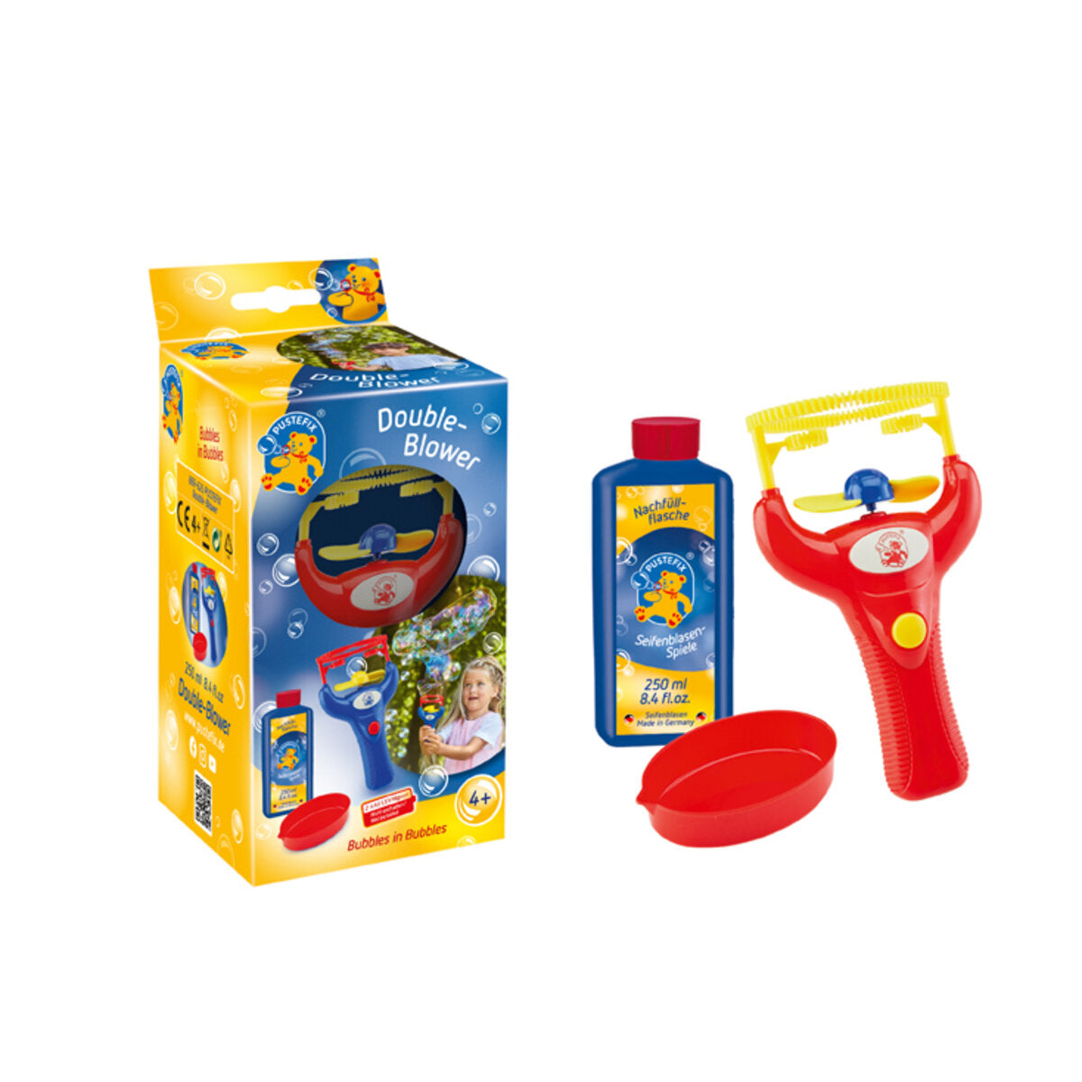 PUSTEFIX Double-Blower Ventilator, 1 Stück, 3-fach sortiert