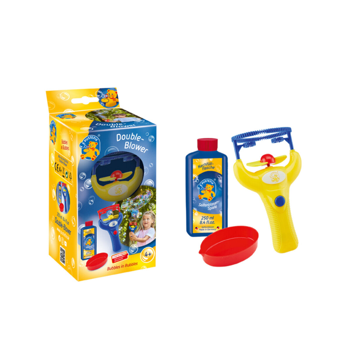 PUSTEFIX Double-Blower Ventilator, 1 Stück, 3-fach sortiert