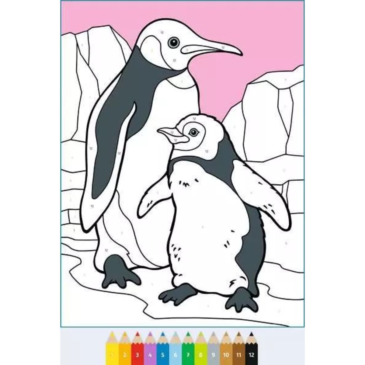 Ravensburger CreArt Malen nach Zahlen ab 5: Tierkinder