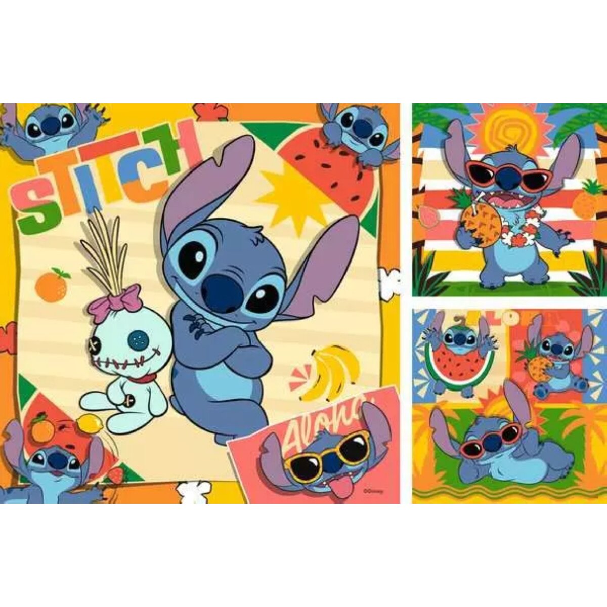 Ravensburger Kinderpuzzle 49 Teile Disney Stitch 21 x 21
