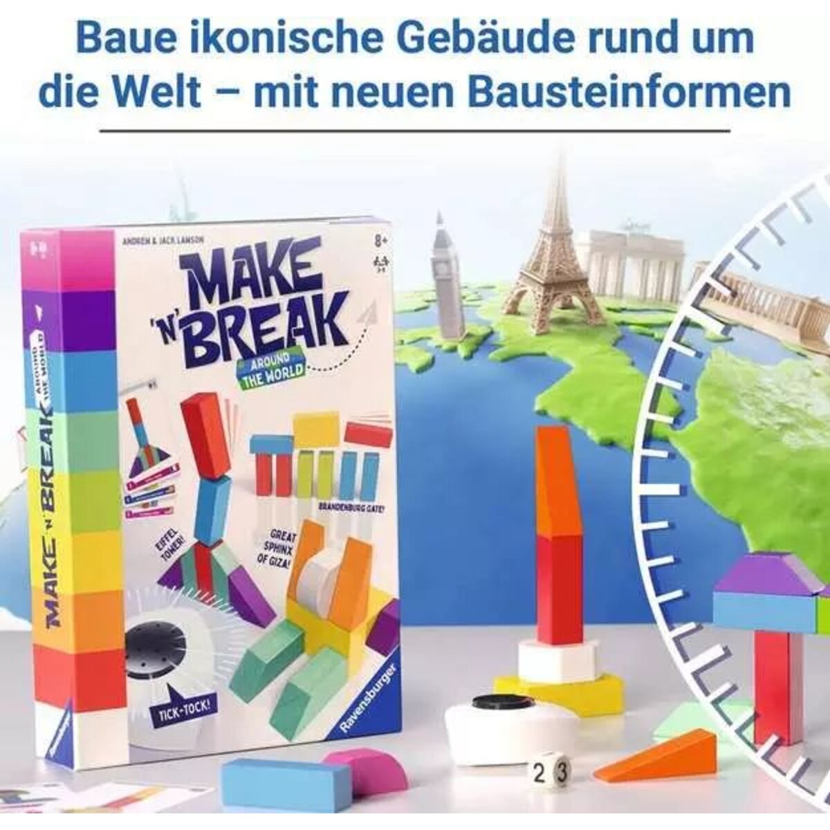 Ravensburger Make 'n' Break - Around the World