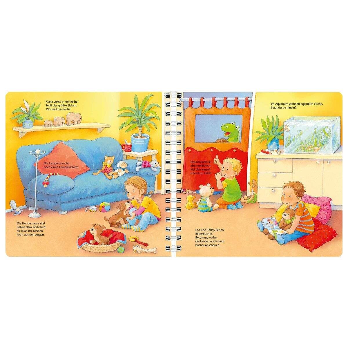 Ravensburger ministeps - Was gehört zusammen?: Mein großes Spielbuch mit 22 Magneten