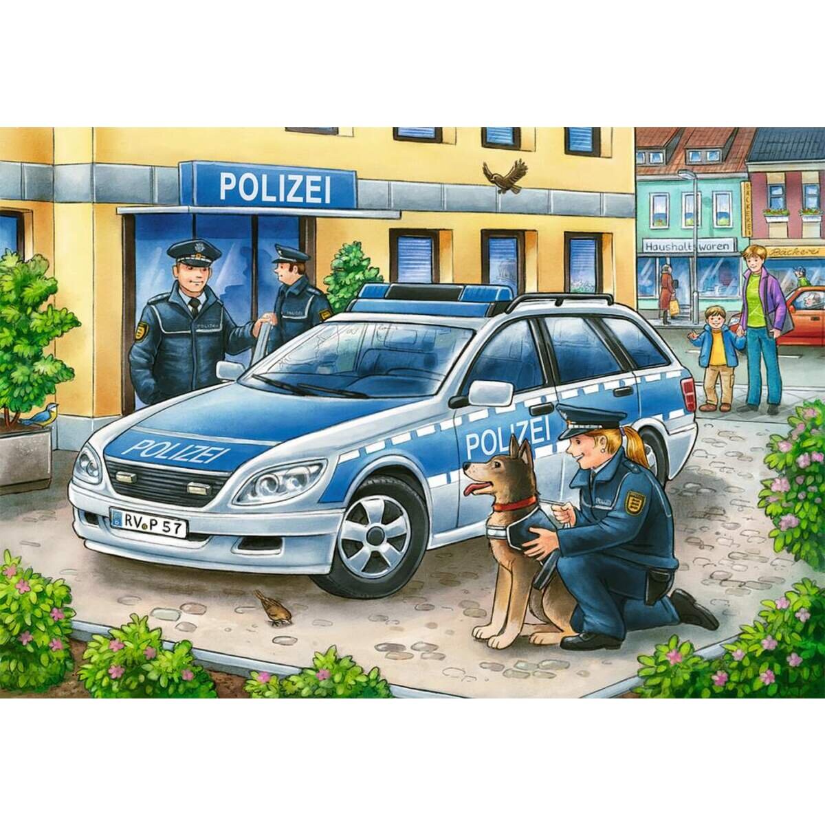 Ravensburger Puzzle Polizei und Feuerwehr 2 x 12 Teile