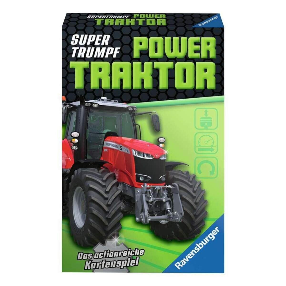 Ravensburger Supertrumpf Power Traktor - Kartenspiel ab 7 Jahre