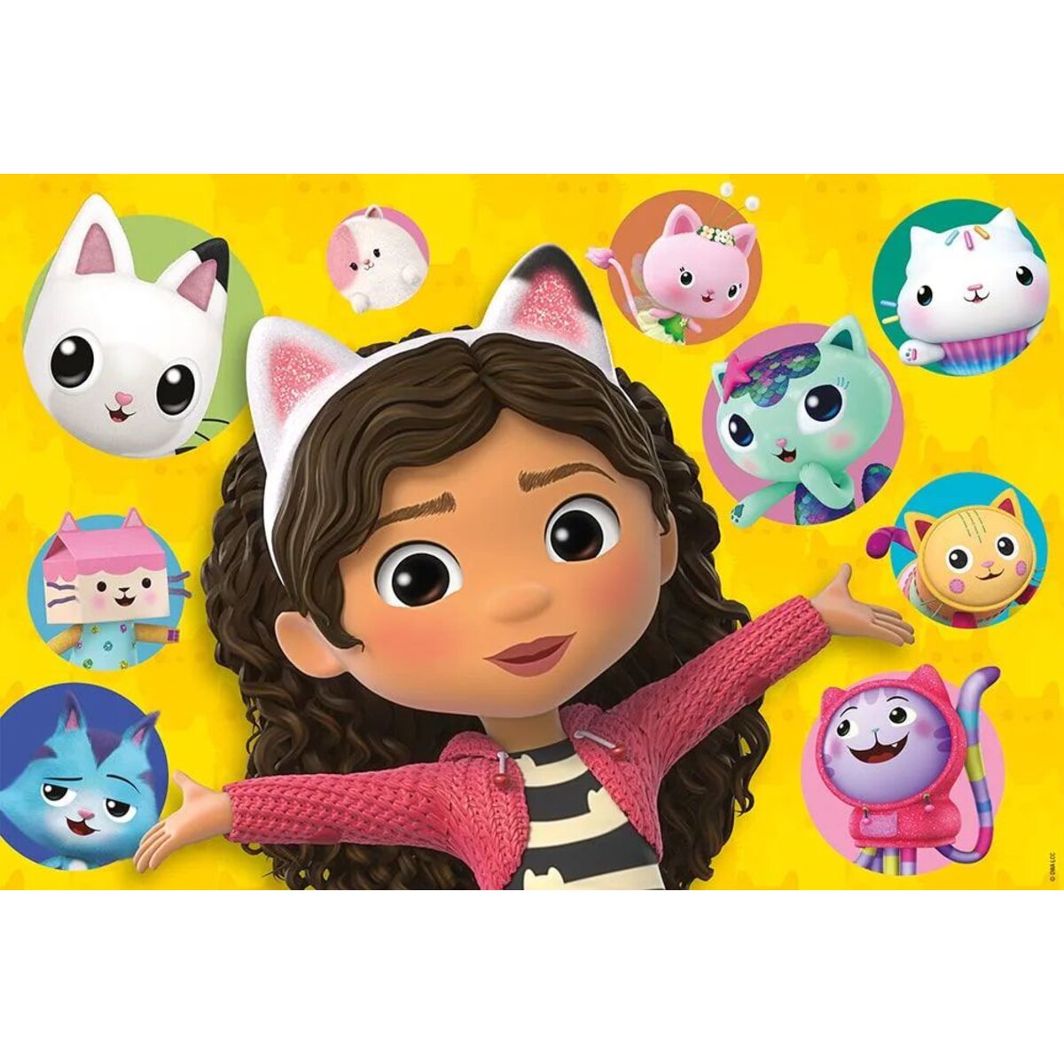 Schmidt Spiele Kinderpuzzle - Gabby's Dollhouse: Gabby und ihre Freunde, 100 Teile