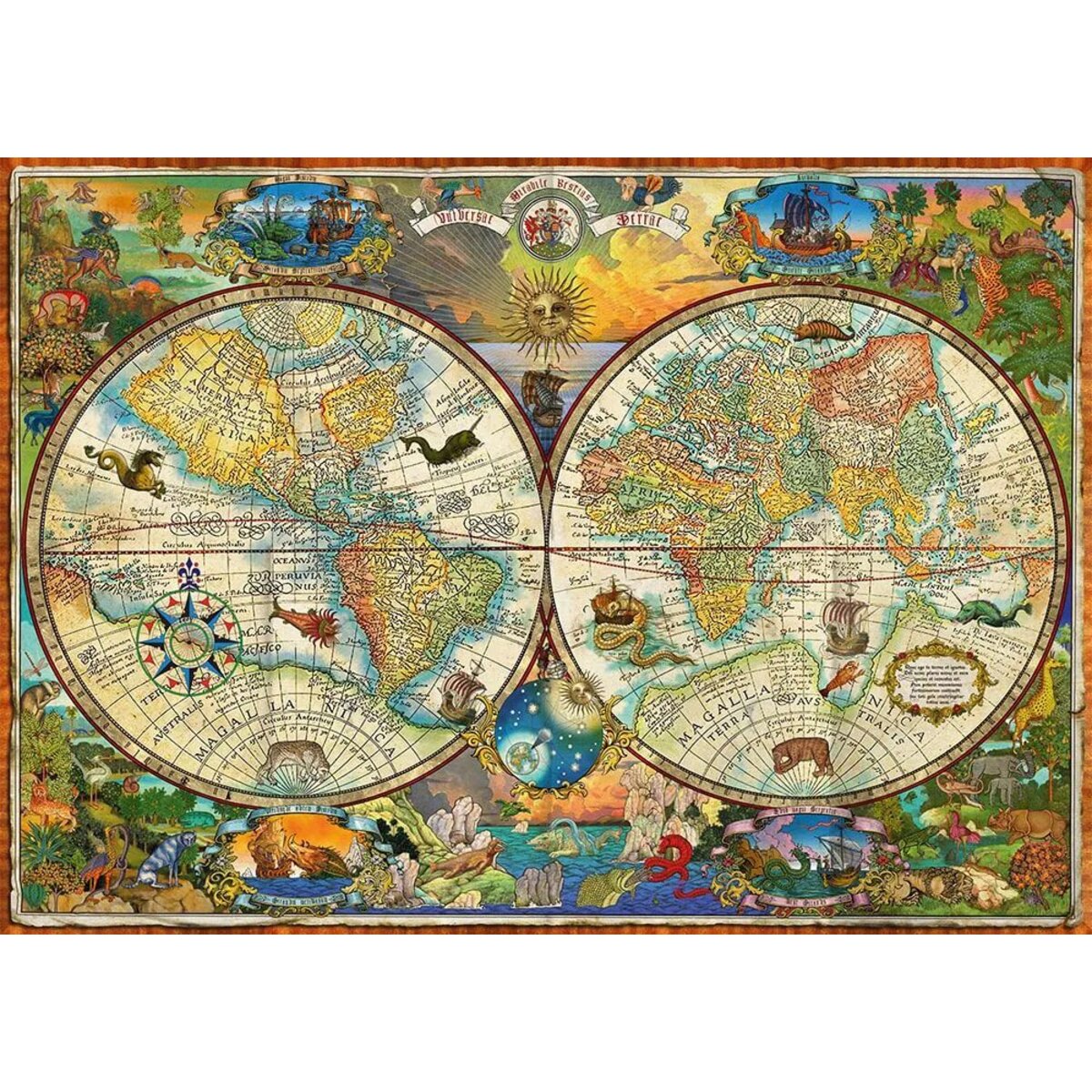 Schmidt Spiele Puzzle - Gestalten der Erde, 2.000 Teile