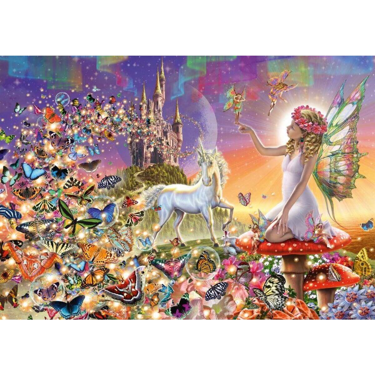 Schmidt Spiele Puzzle - Märchenhaftes Zauberland, 1500 Teile