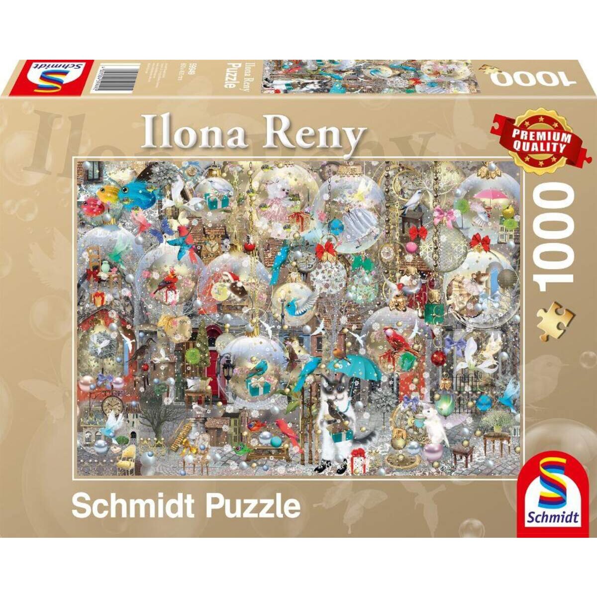 Schmidt Spiele Puzzle - Traumhaftes Dekor, 1000 Teile