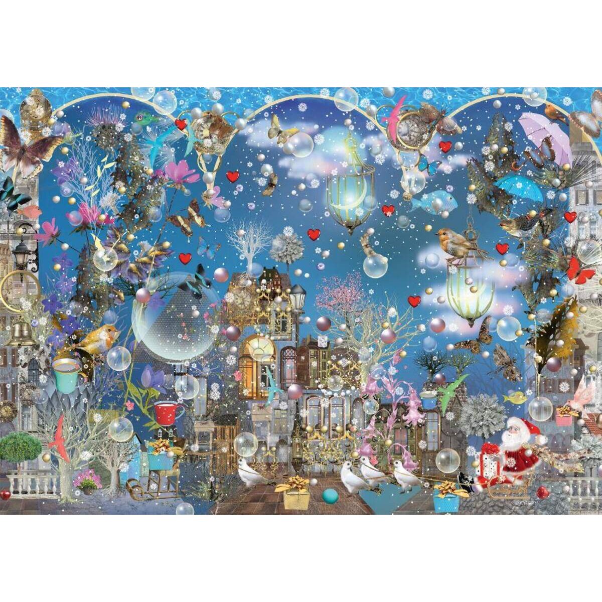 Schmidt Spiele Puzzle - Ilona Reny: Blauer Nachthimmel, 1000 Teile