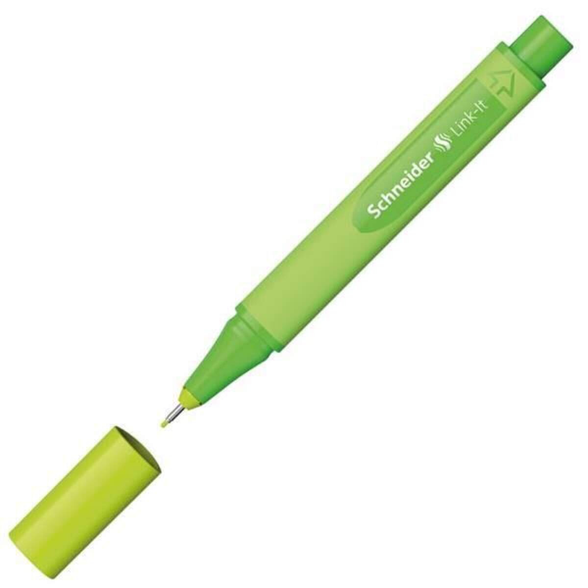 Schneider Fineliner Link-It, 0,4 mm, apple-green