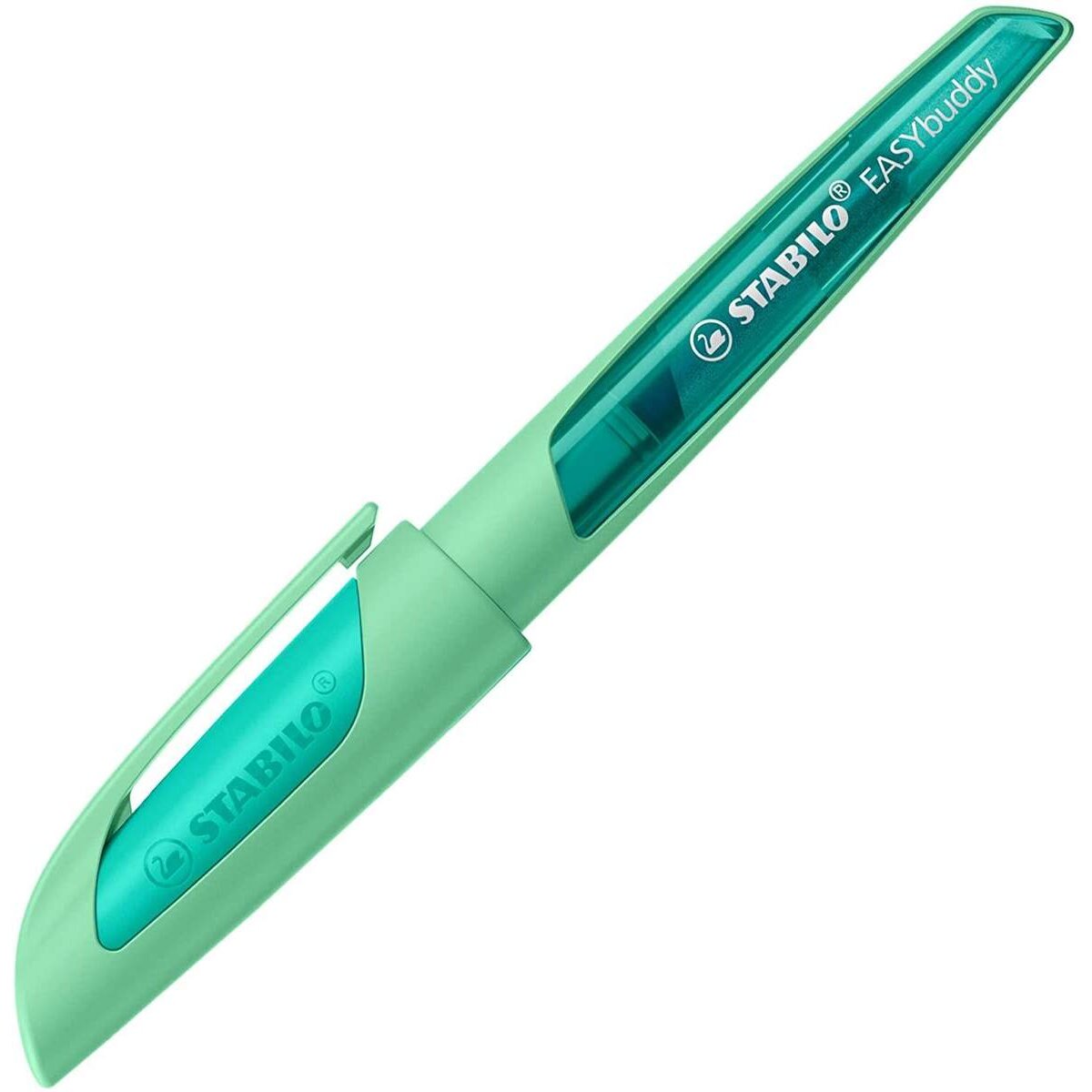 Schulfüller mit Medium-Feder M - STABILO EASYbuddy Pastel in Minzgrün