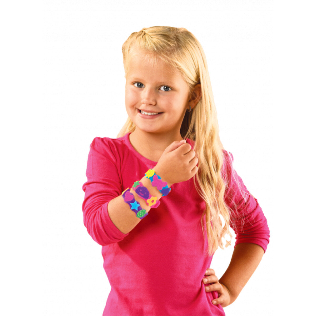 SES Creative Klettband Armbänder