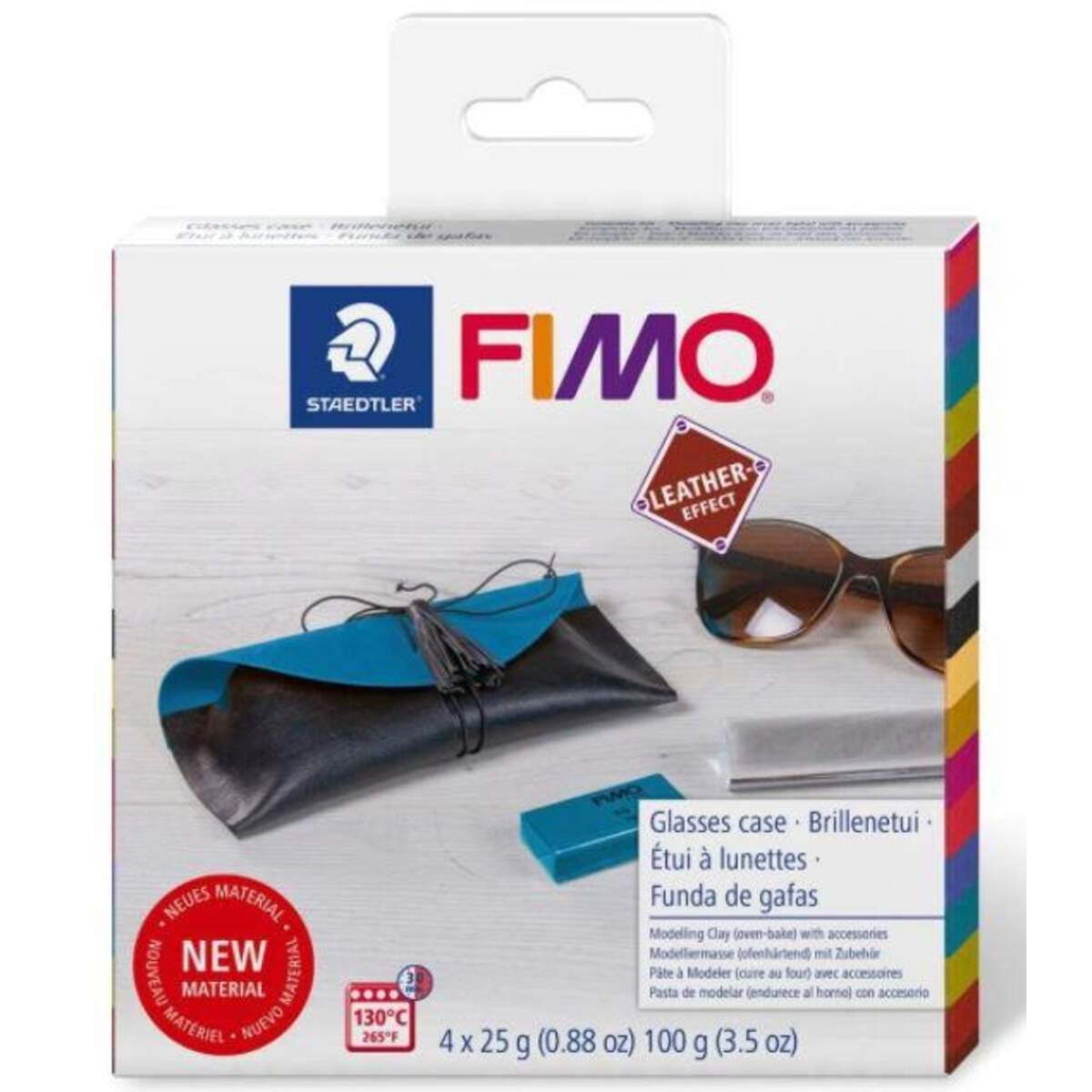 STAEDTLER® FIMO® effect leather-effect DIY Set Brillenetui