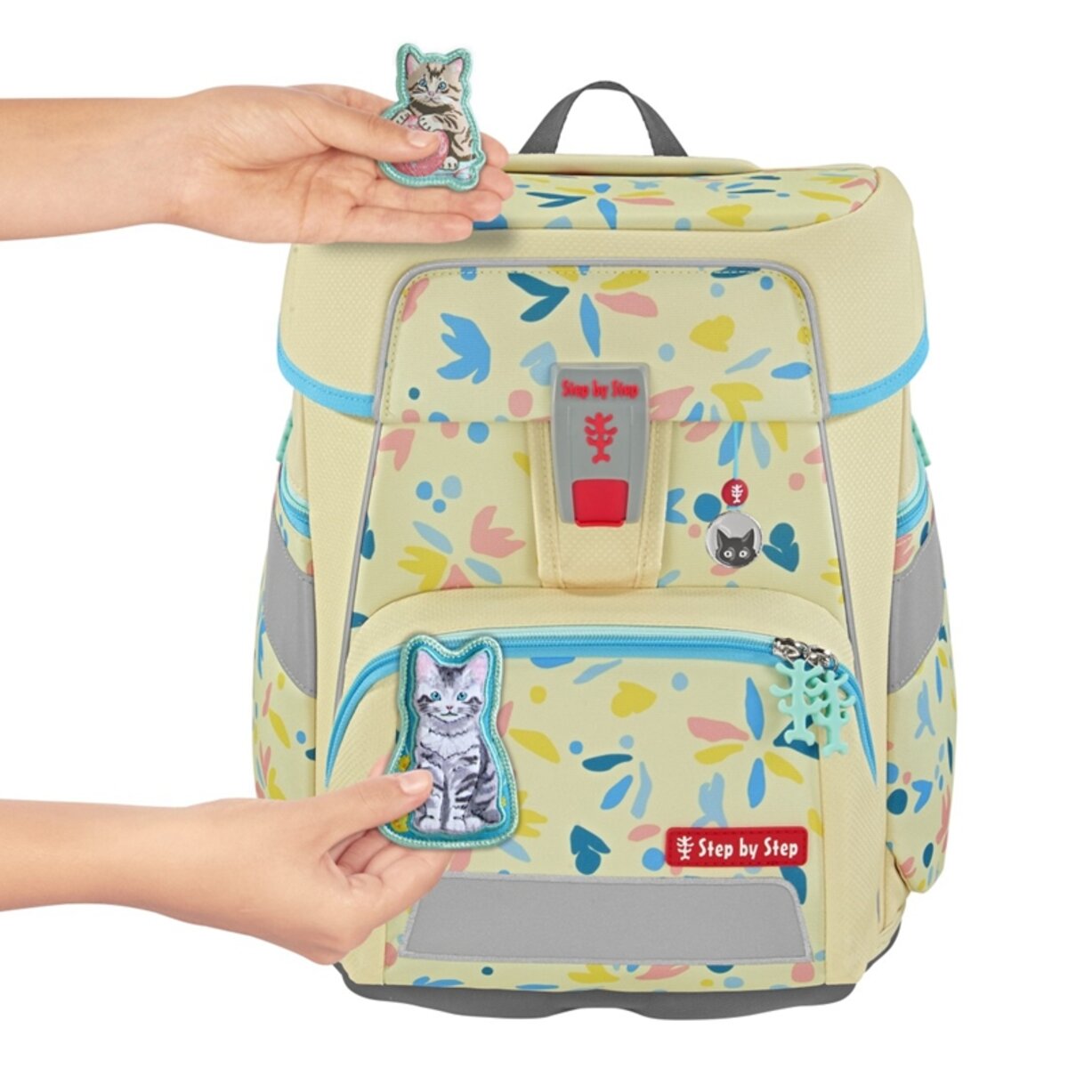 Step by Step SPACE Schulranzen-Set "Cat Lilly", 5-teilig