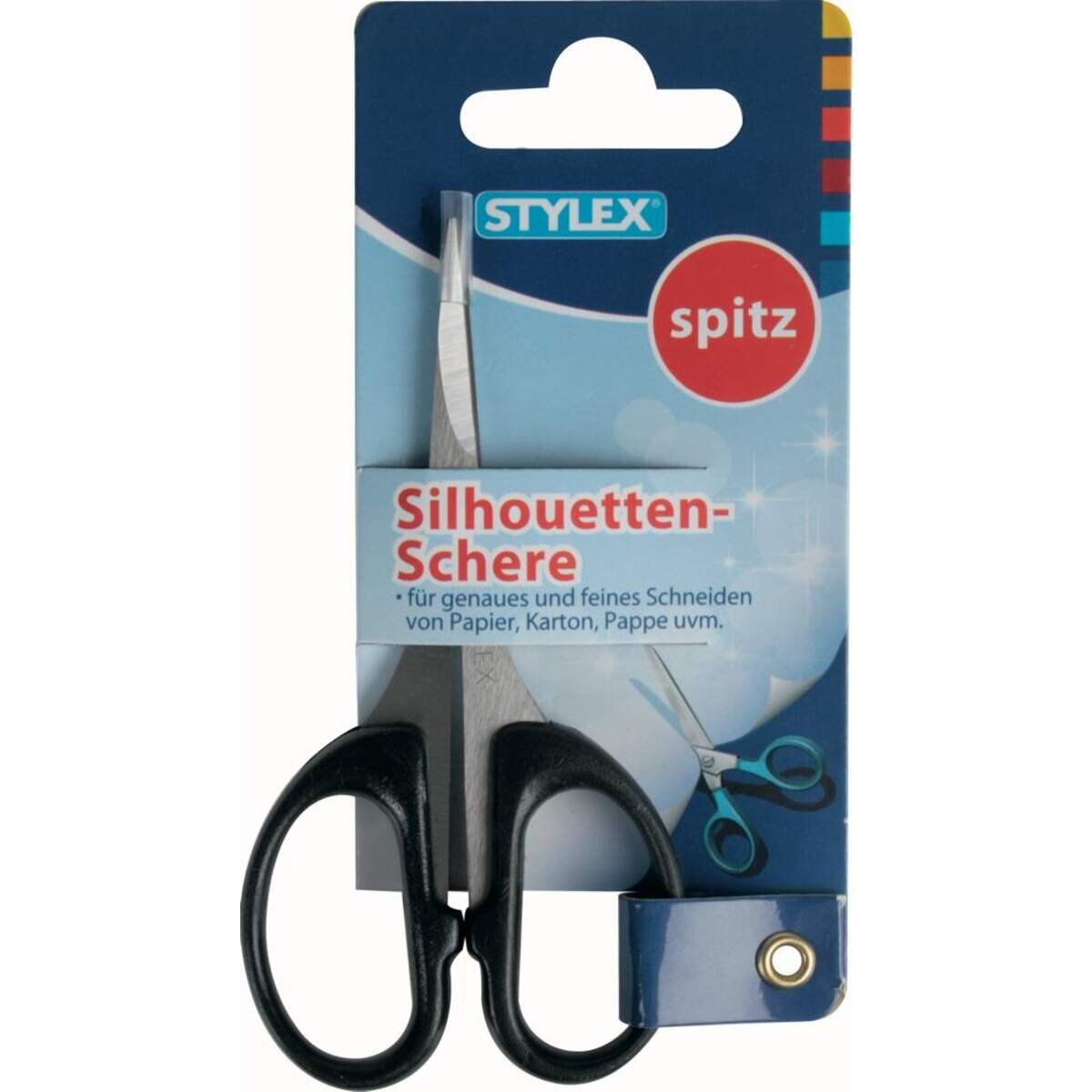 Stylex Silhuettenschere, farbig sortiert