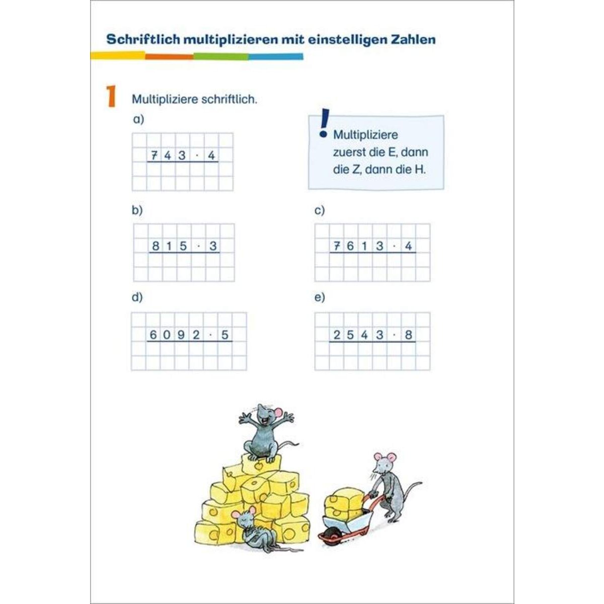 Tessloff FiT für die Schule. Übungsblock Rechnen trainieren 4. Klasse