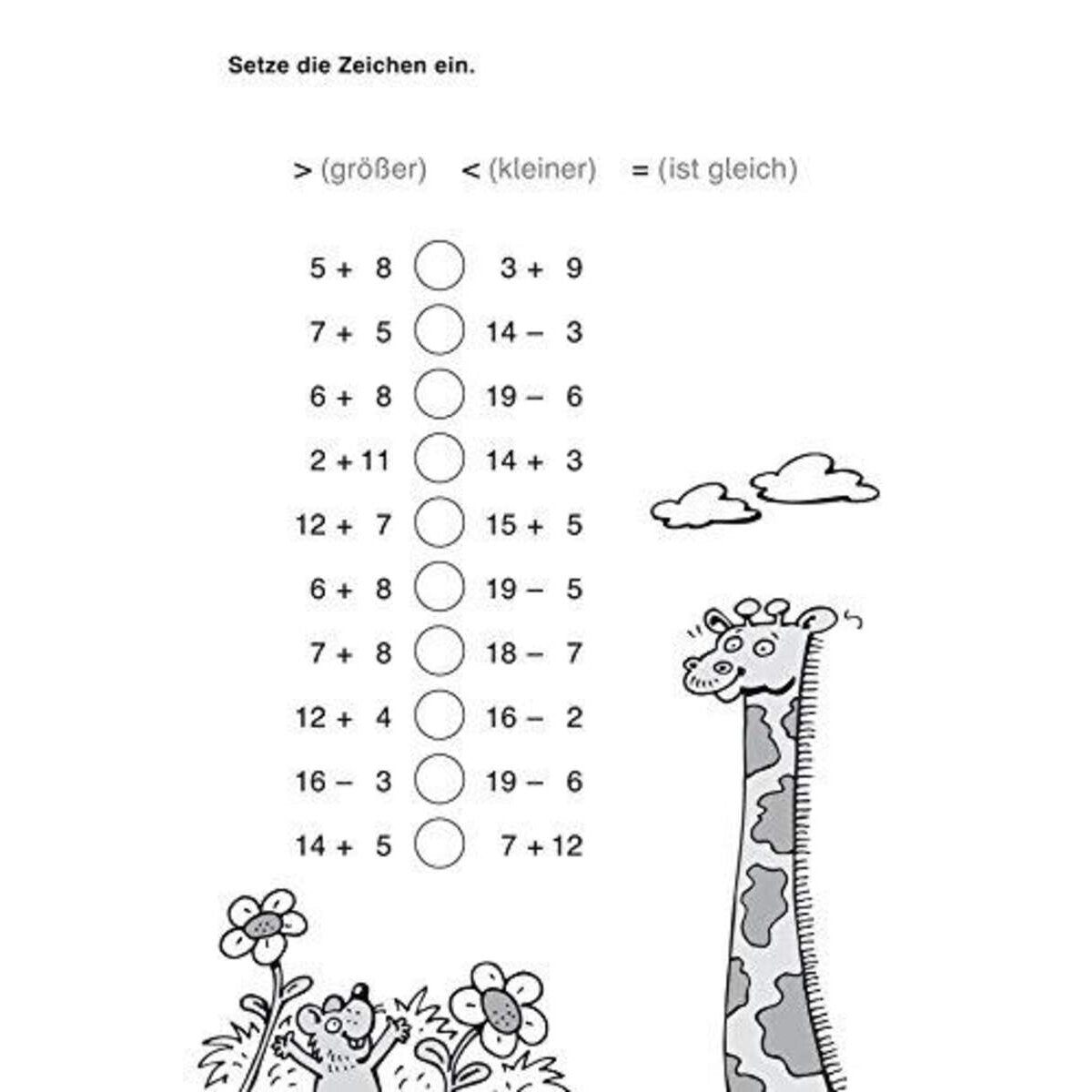 Tessloff Lernstern - Mein Übungsblock: 1. Klasse Mathe & Deutsch