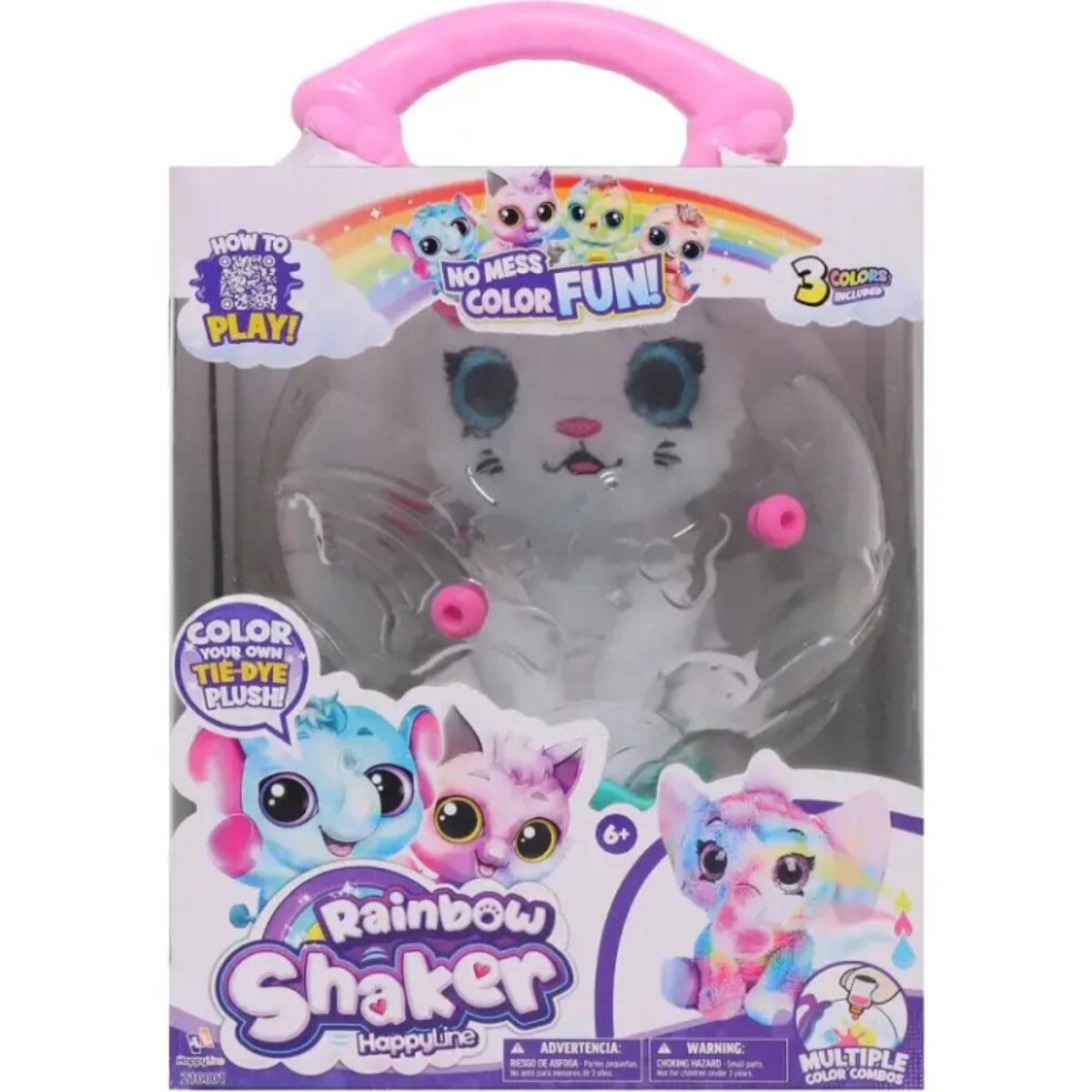 Waiky Rainbow Shaker, 1 Stück, 6-fach sortiert