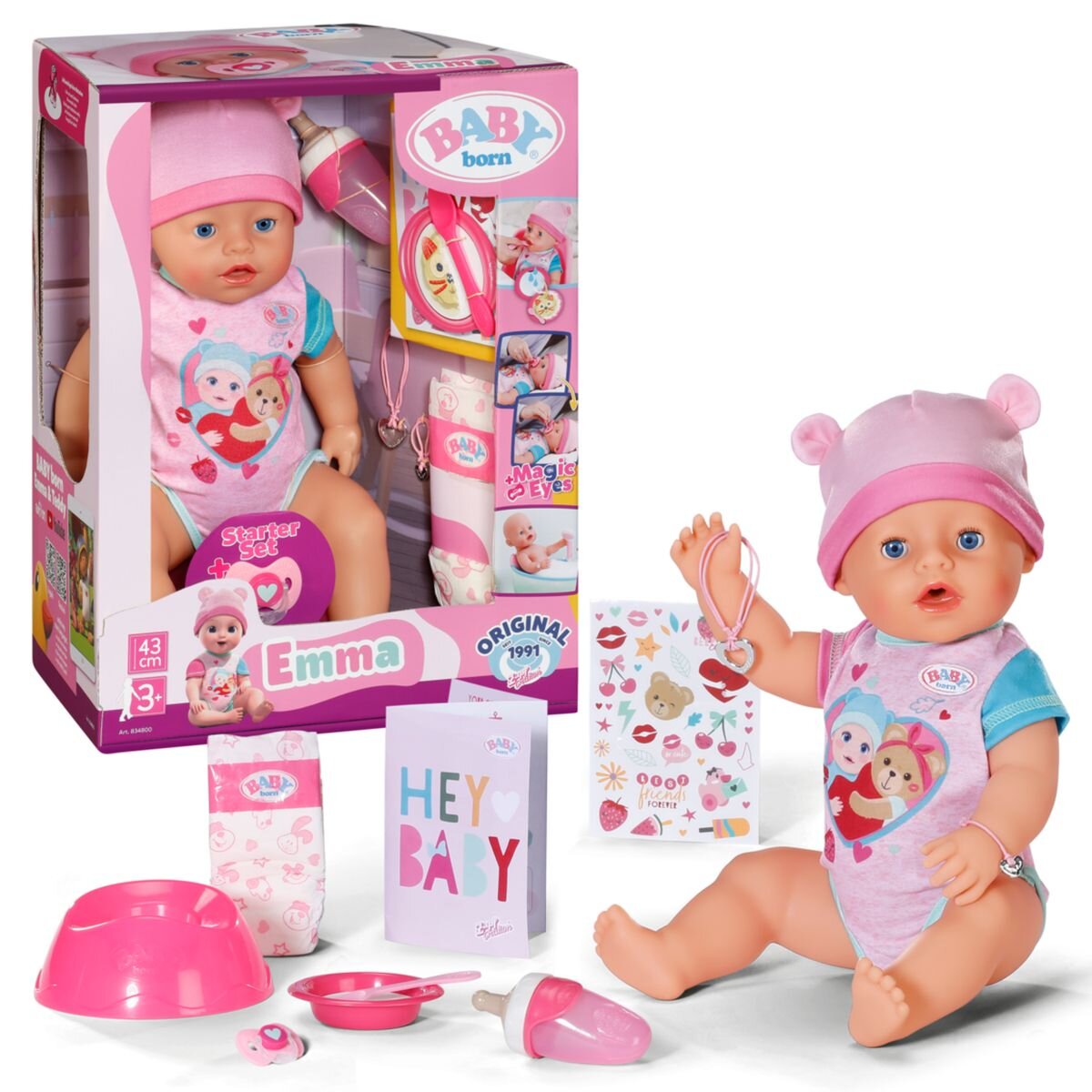 Zapf Creation Baby Born Emmma 43 cm