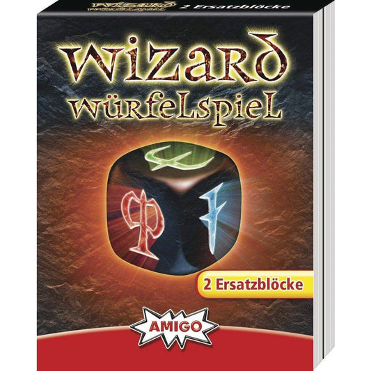 AMIGO Wizard Würfelspiel Ersatzblöcke, 2 Stück