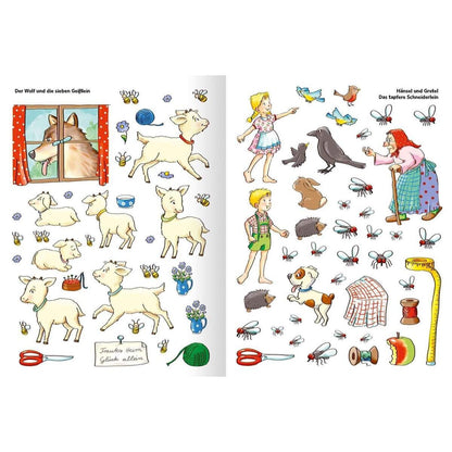 ars Edition Erstes Stickern Märchen mit über 350 Stickern