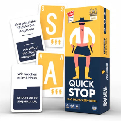 ATM Gaming QuickStop - Das Buchstaben-Duell ab 3 Spieler