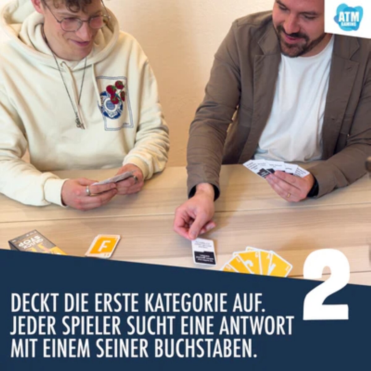 ATM Gaming QuickStop - Das Buchstaben-Duell ab 3 Spieler