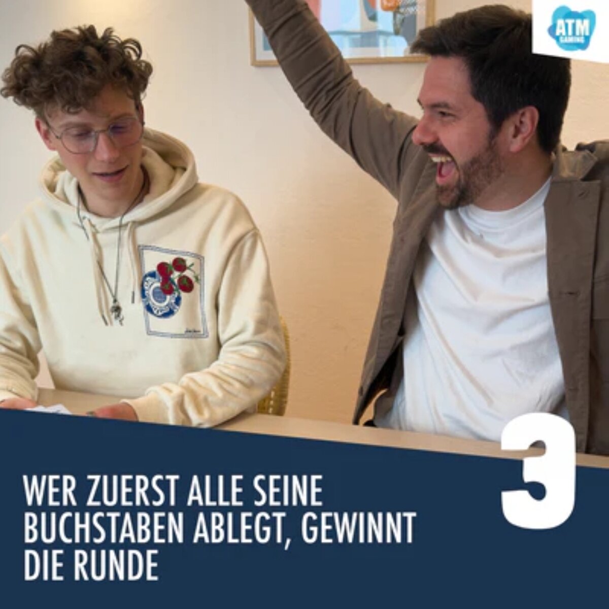 ATM Gaming QuickStop - Das Buchstaben-Duell ab 3 Spieler